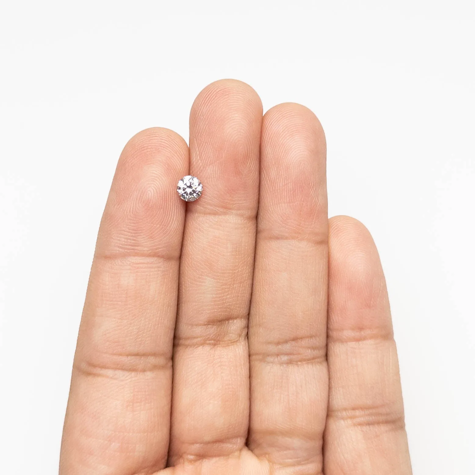 0.50ct 4.95-4.98x3.23mm VS1 Fancy Grey Round Brilliant 18968-07