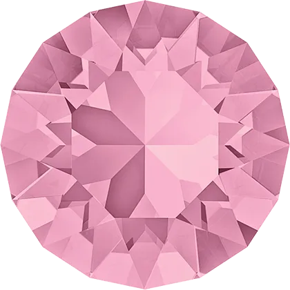 1028 & 1088 Swarovski Chaton & Round Stones, Light Rose (223)