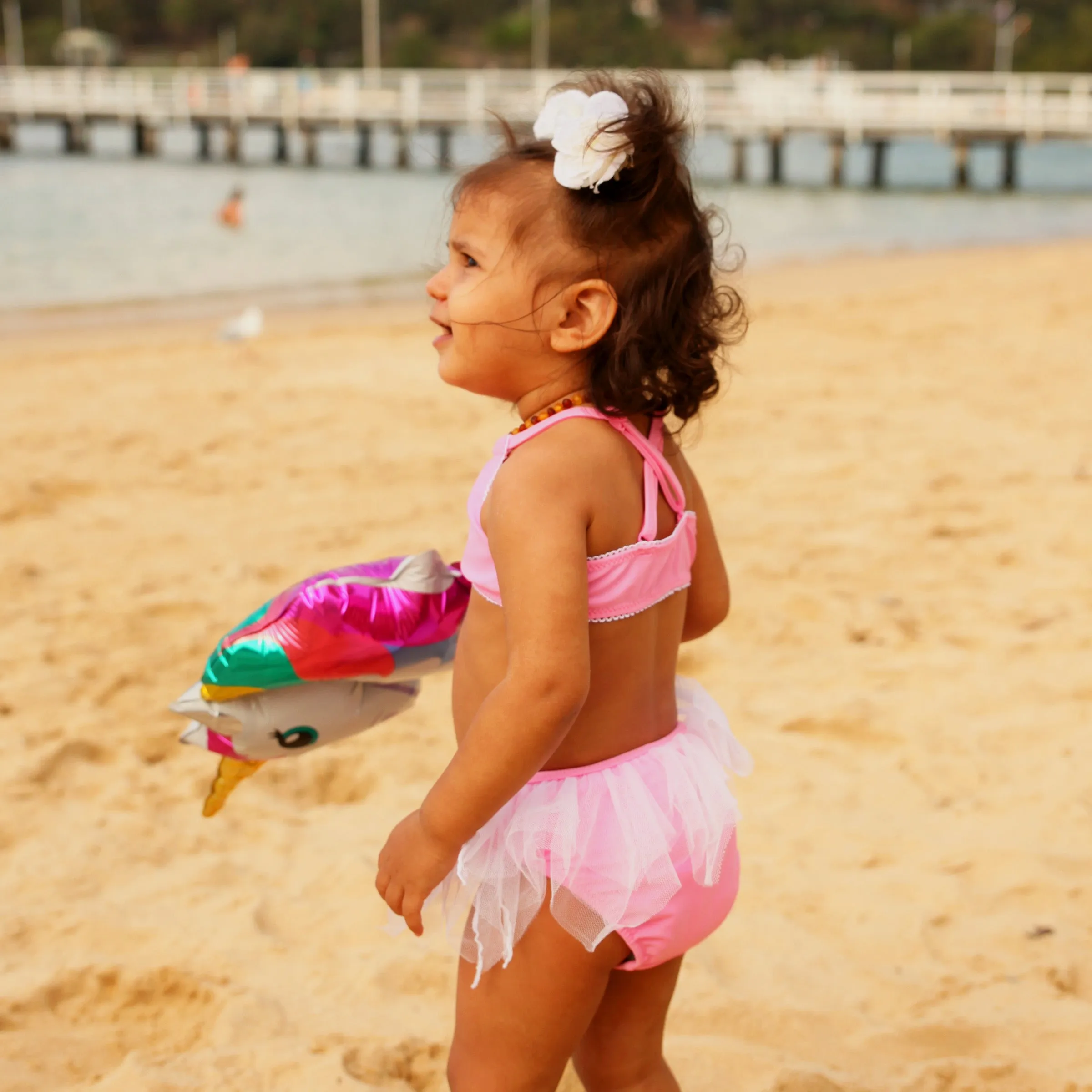 1133 Miss Unicorn Plain TuTu Bikini
