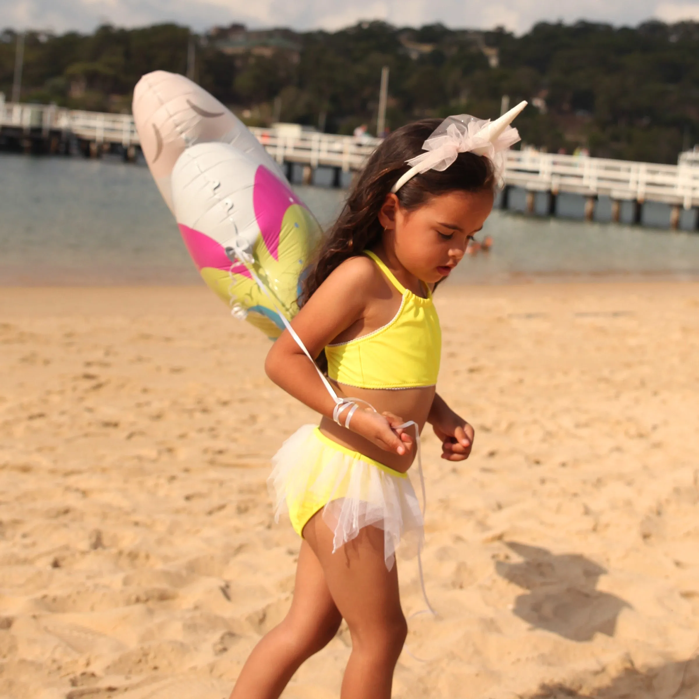 1133 Miss Unicorn Plain TuTu Bikini