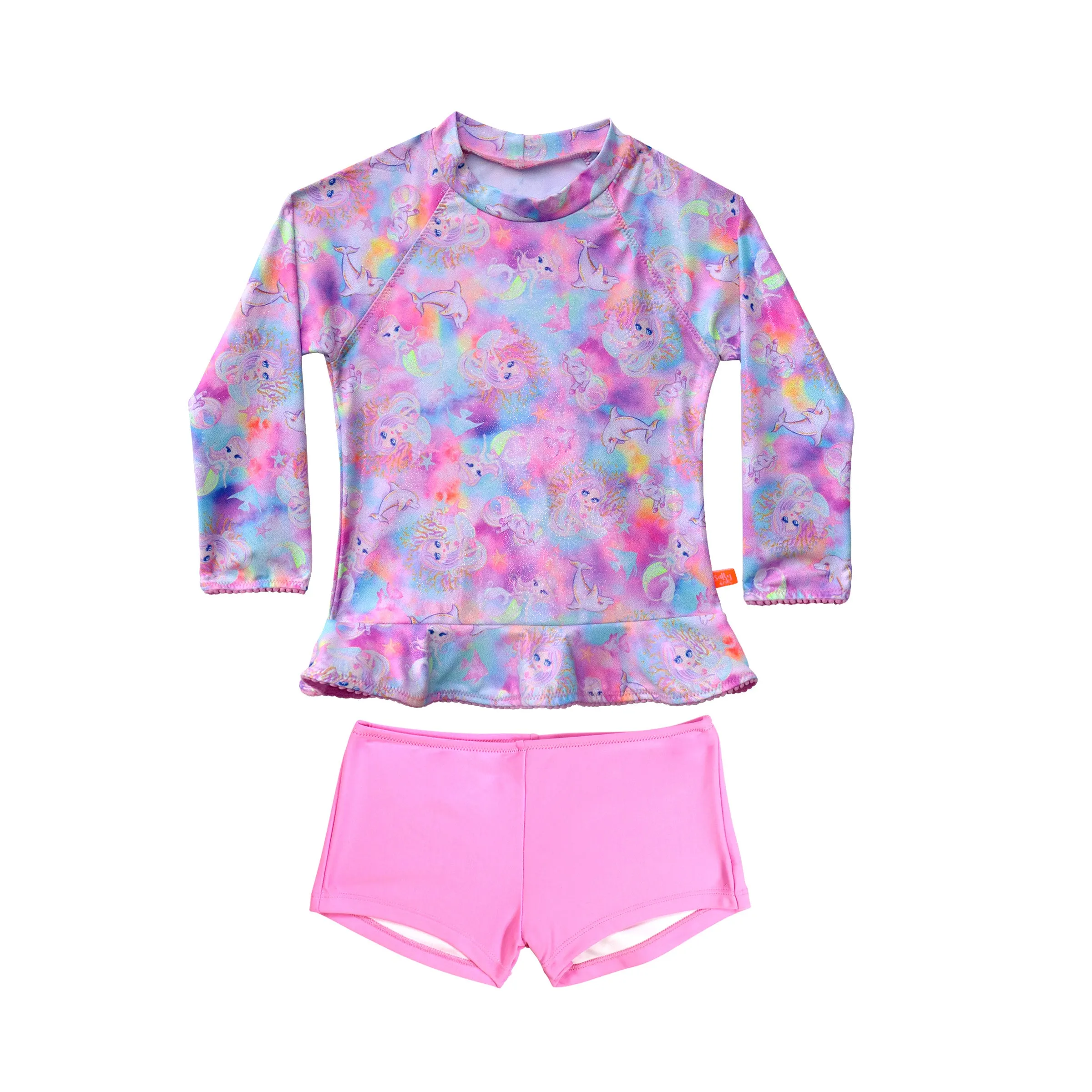 1439 Miss Sea Princess Long Sleeve Sunvest Set