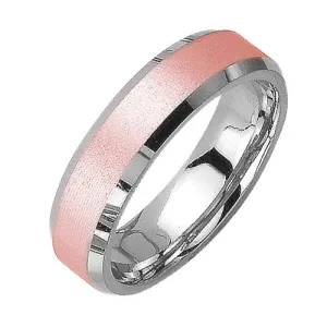 14K or 18K Two-Tone Gold Plain Ring