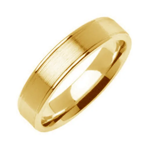 14K or 18K Yellow Gold Traditional Ring
