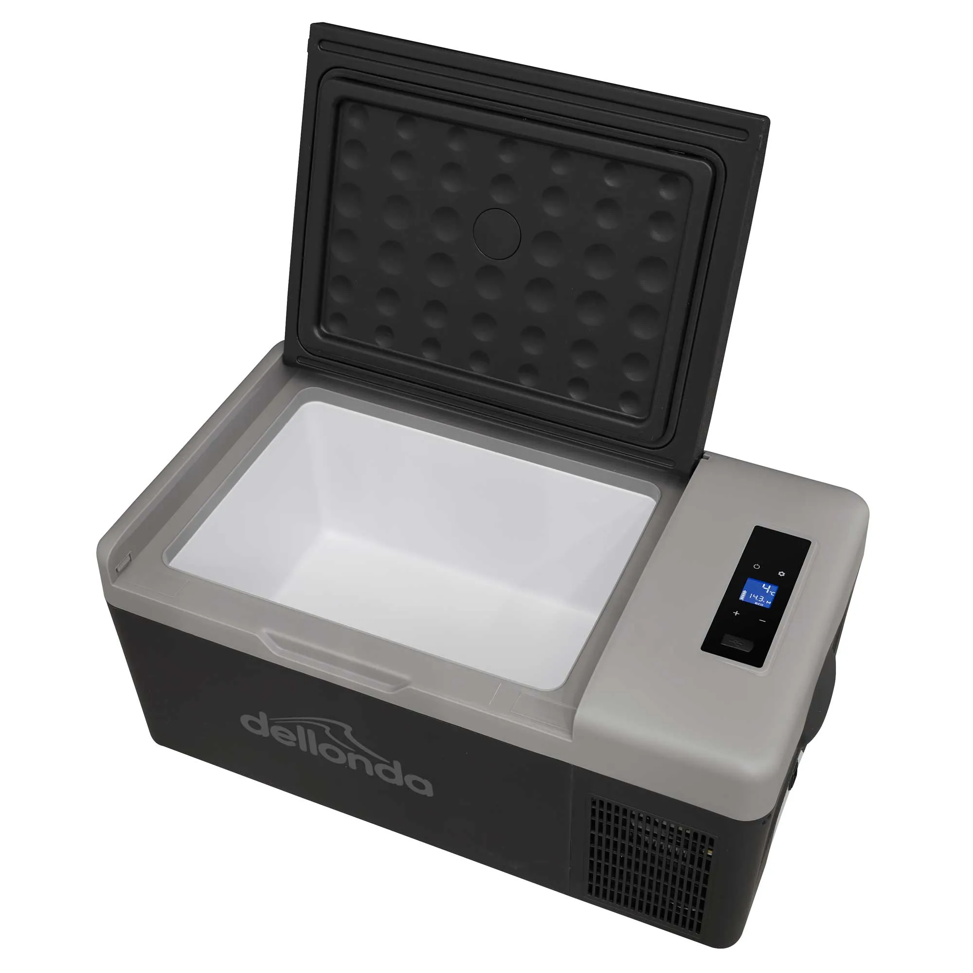 15L Portable Car Fridge, Freezer, Cool Box, 12/24/230V Compressor - DL130