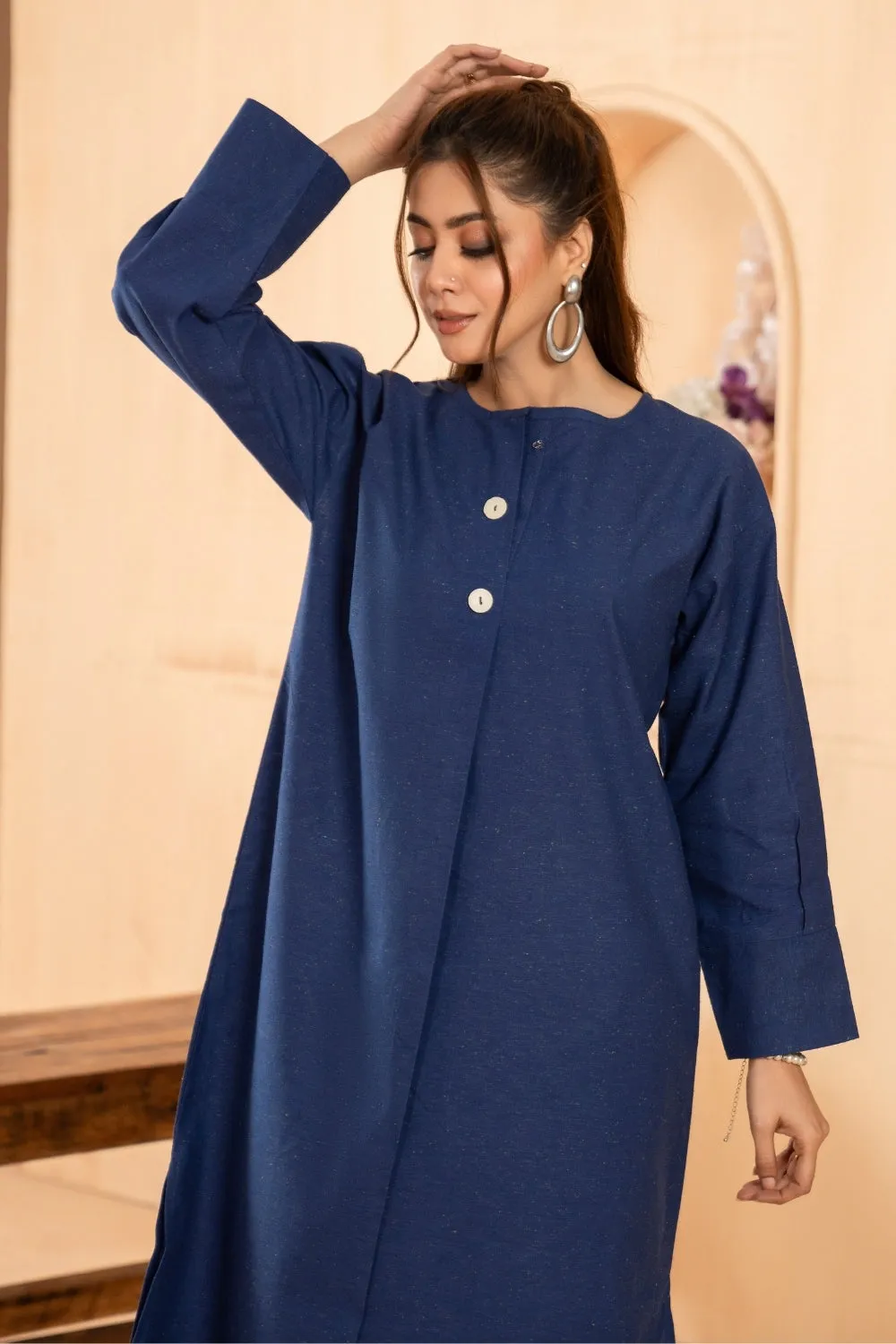2PC Stitched |Khaddar Suit