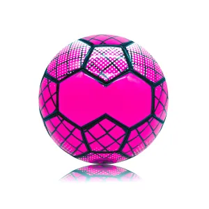 30 Panel Plain Unbranded Football Size 3 - Pink