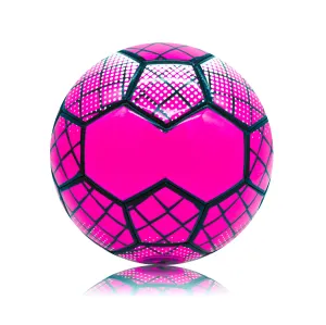 30 Panel Plain Unbranded Football Size 4 - Pink