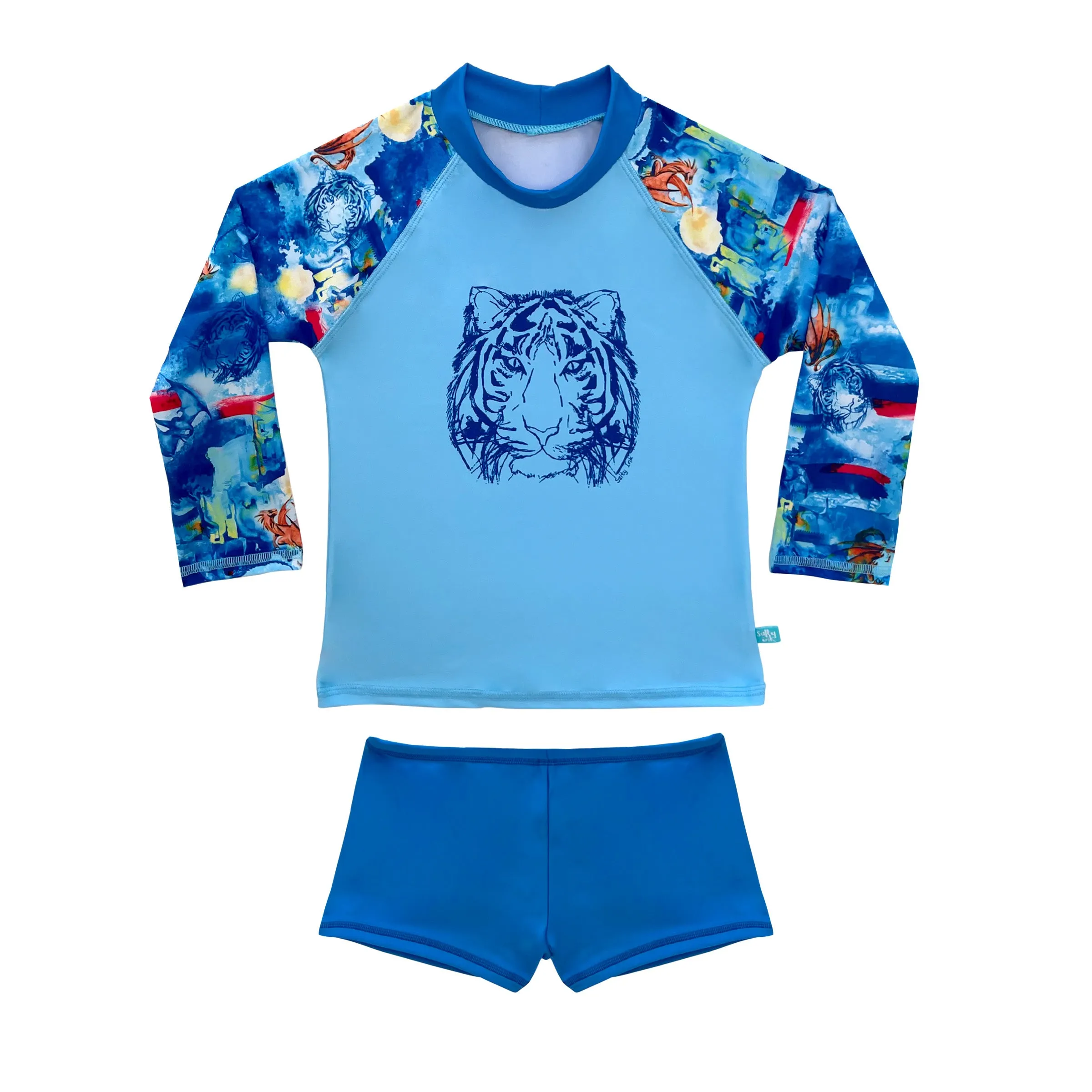 410 Cosmik Dragon Long Sleeve Rashvest Set