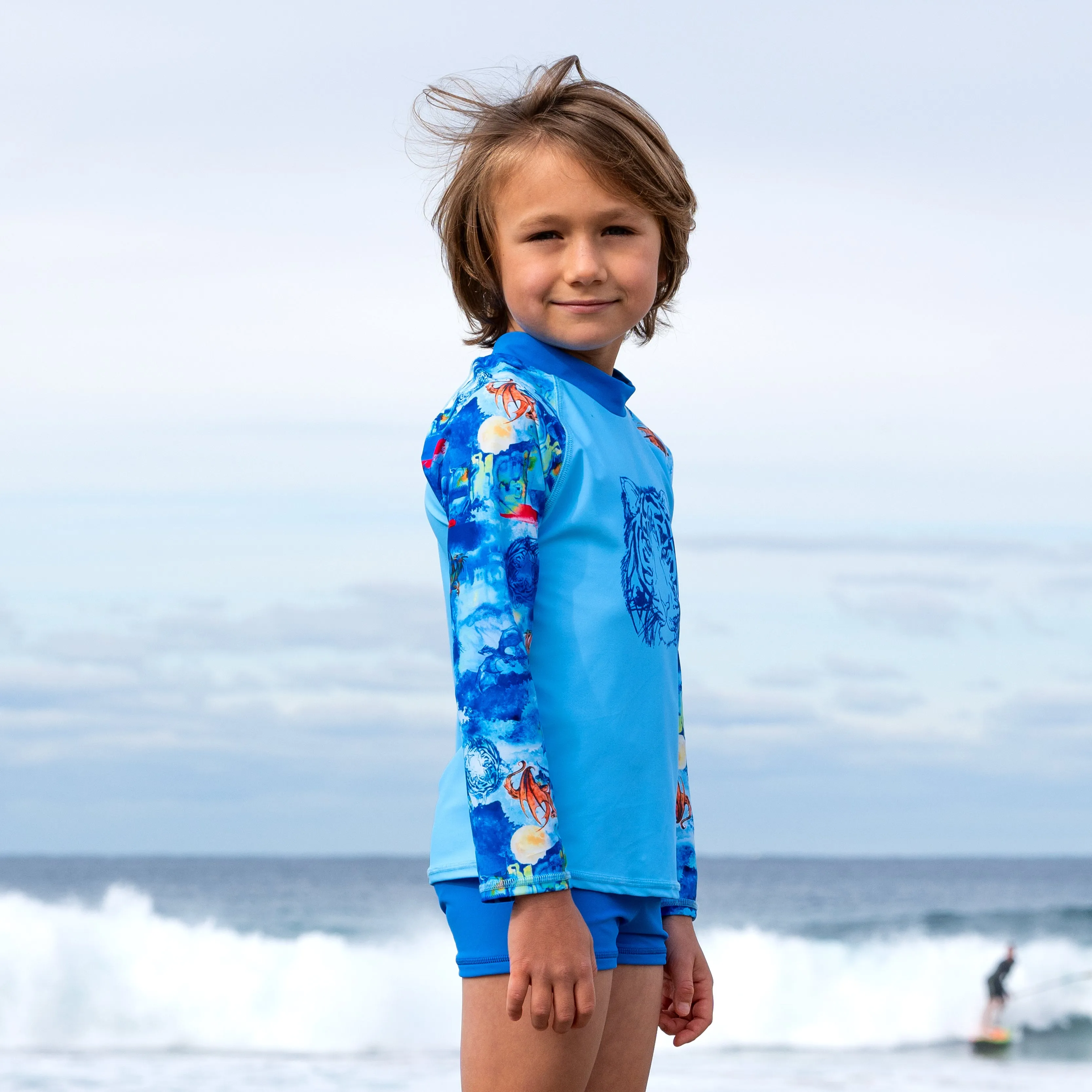 410 Cosmik Dragon Long Sleeve Rashvest Set
