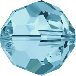 5000 Swarovski Round Beads, Aquamarine (202)