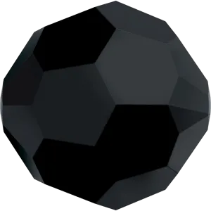 5000 Swarovski Round Beads, Jet (280)