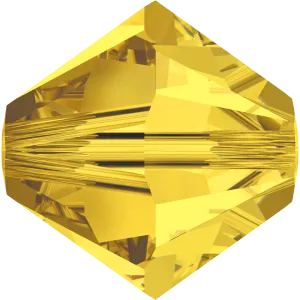 5328 Swarovski Bicone Beads, Light Topaz (226)