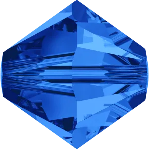 5328 Swarovski Bicone Beads, Sapphire (206)