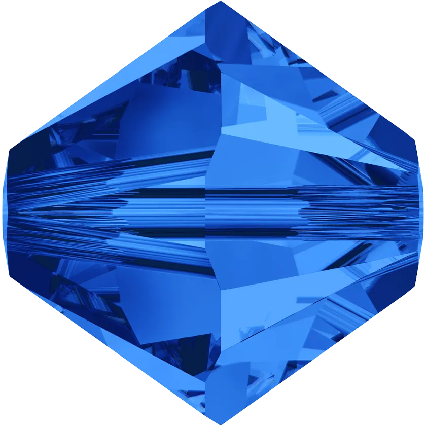 5328 Swarovski Bicone Beads, Sapphire (206)