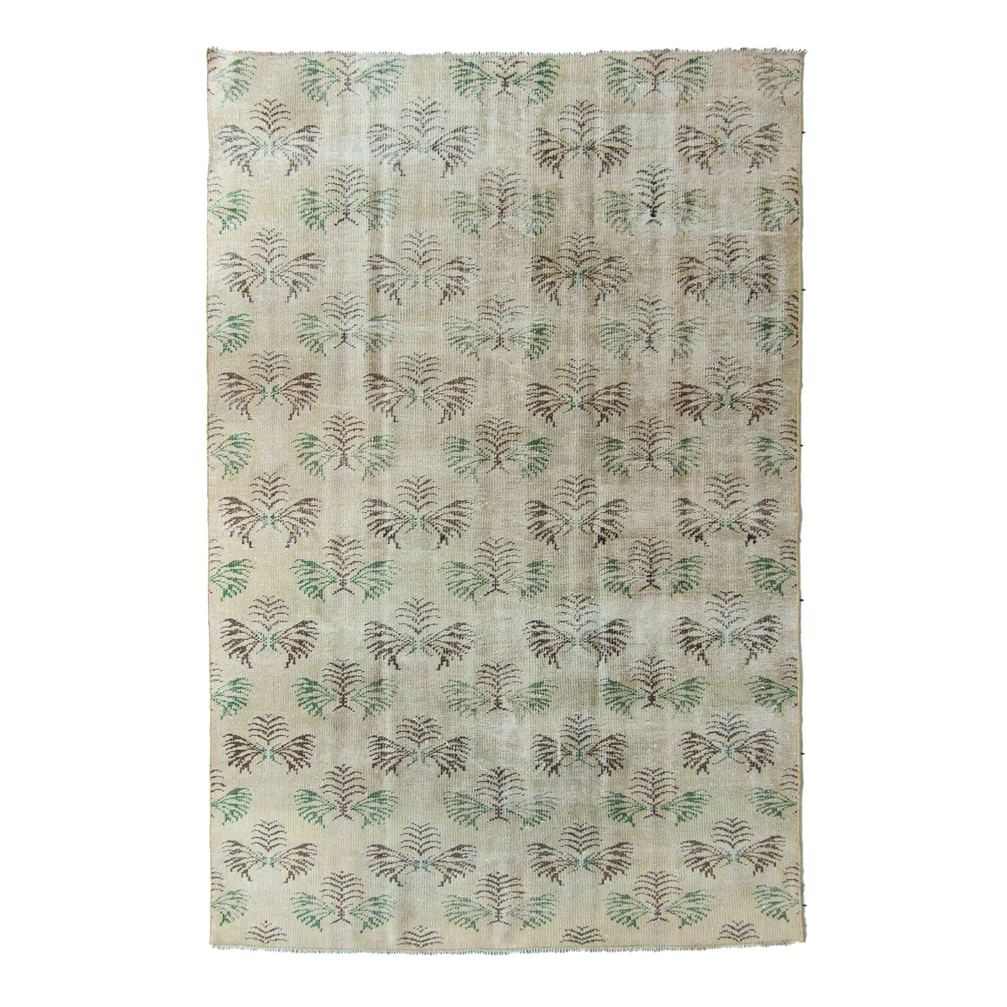 6127 Handwoven Vintage Rug 5'9x8'7