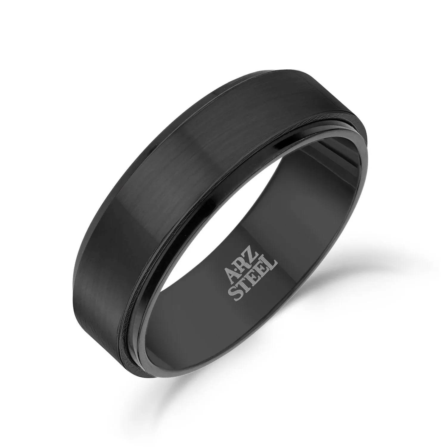 7mm Matte Black Band