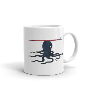 8 Arms 1 Fin Ceramic Mug