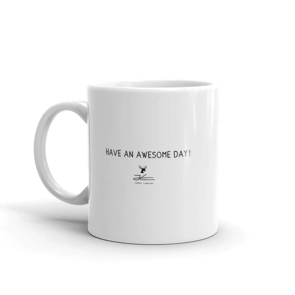8 Arms 1 Fin Ceramic Mug