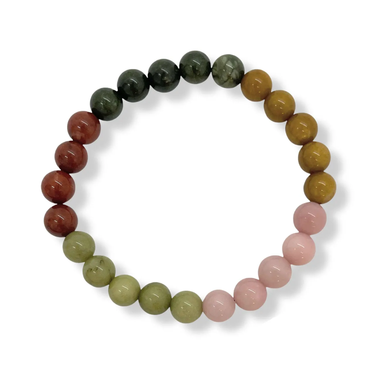 8MM NEUTRAL BEADED bracelet