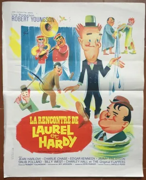 Affiche LA RENCONTRE DE LAUREL ET HARDY Further Perils of Laurel & Hardy 45x56 *