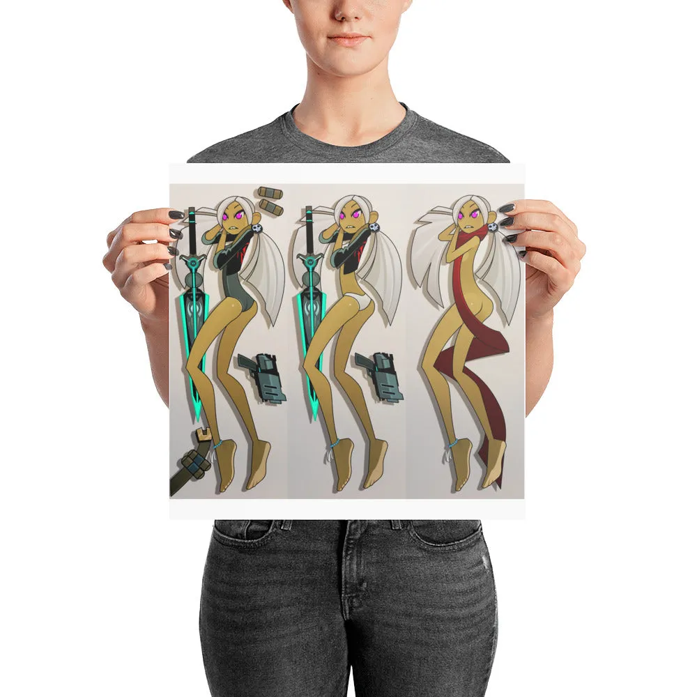 Akumi Resting Poster