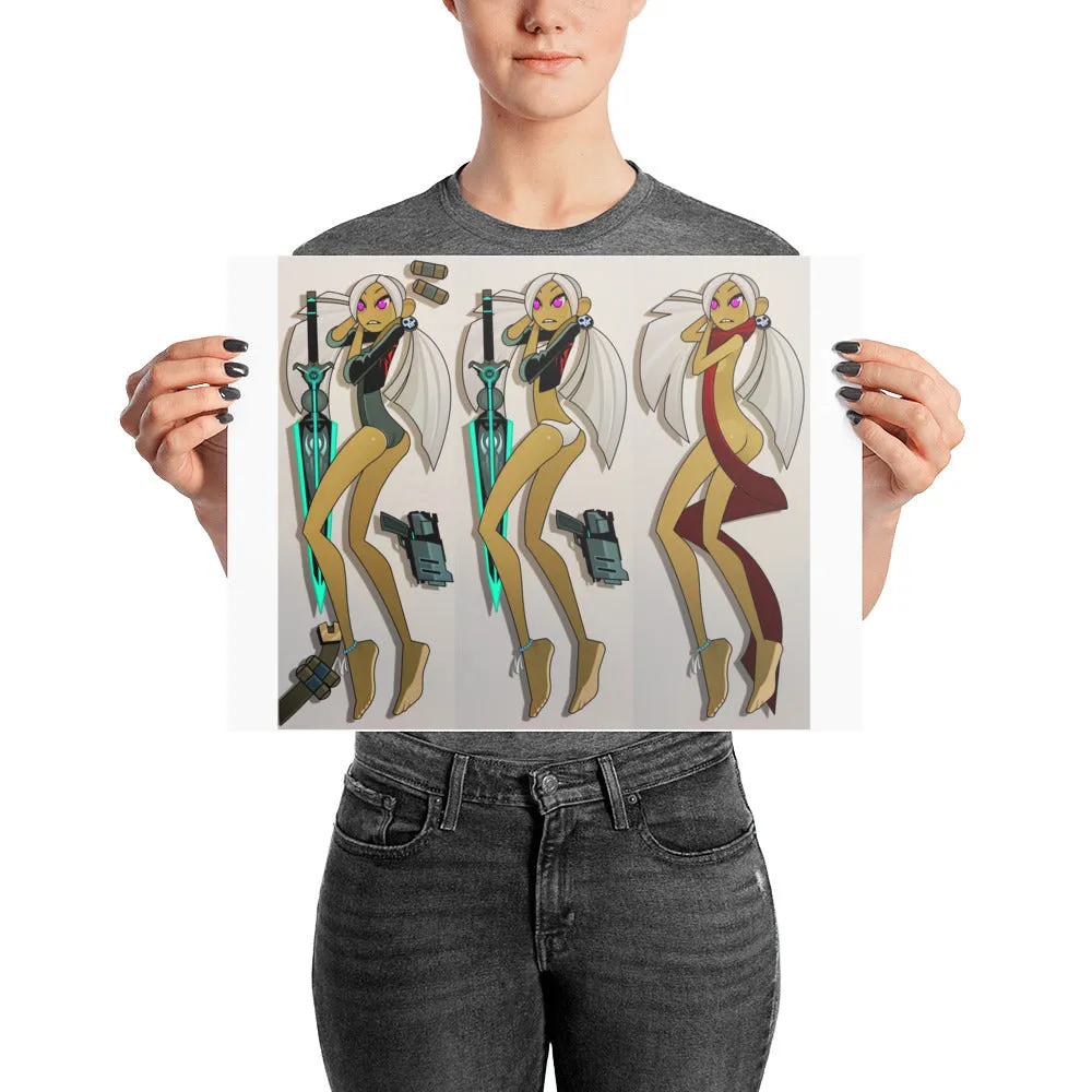 Akumi Resting Poster