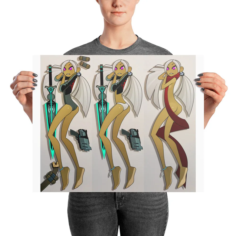 Akumi Resting Poster
