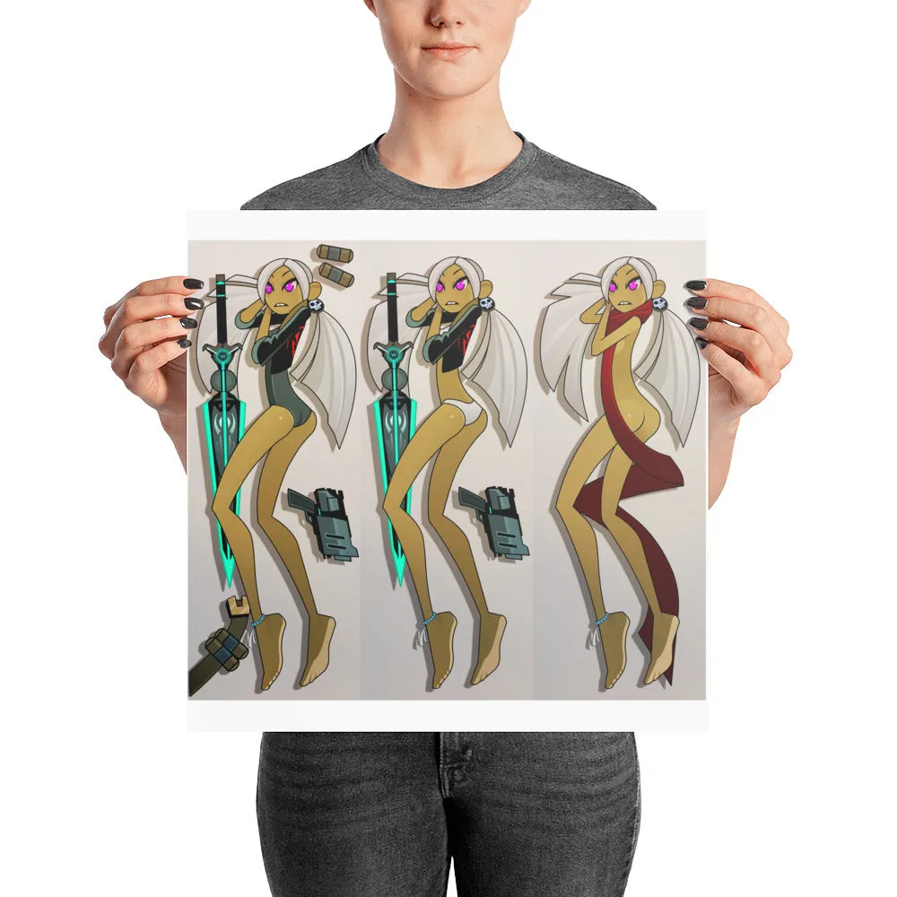 Akumi Resting Poster