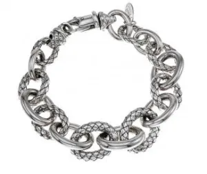 Alisa Sterling Silver Link Bracelet