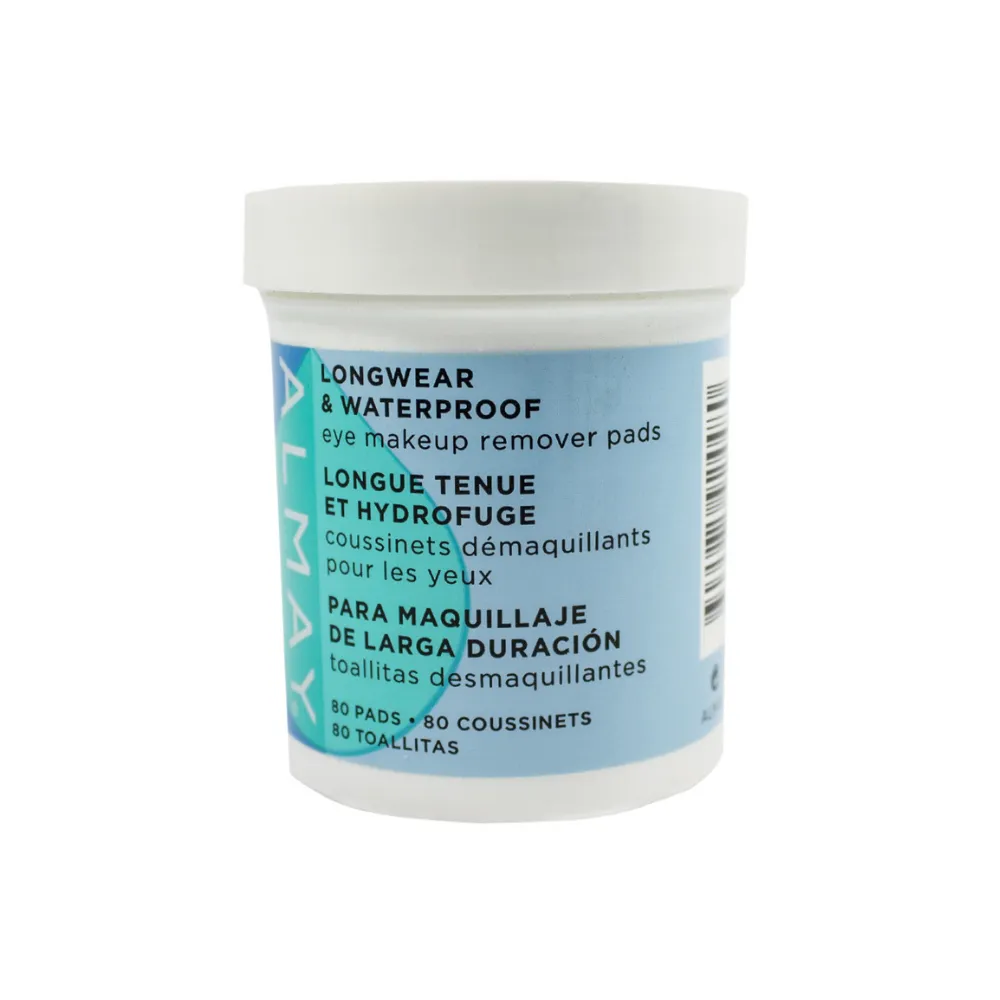 Almay Longwear & Waterproof Eye Makeup Remover Pads, 80 ct.