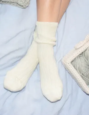 Alpaca Bed Socks