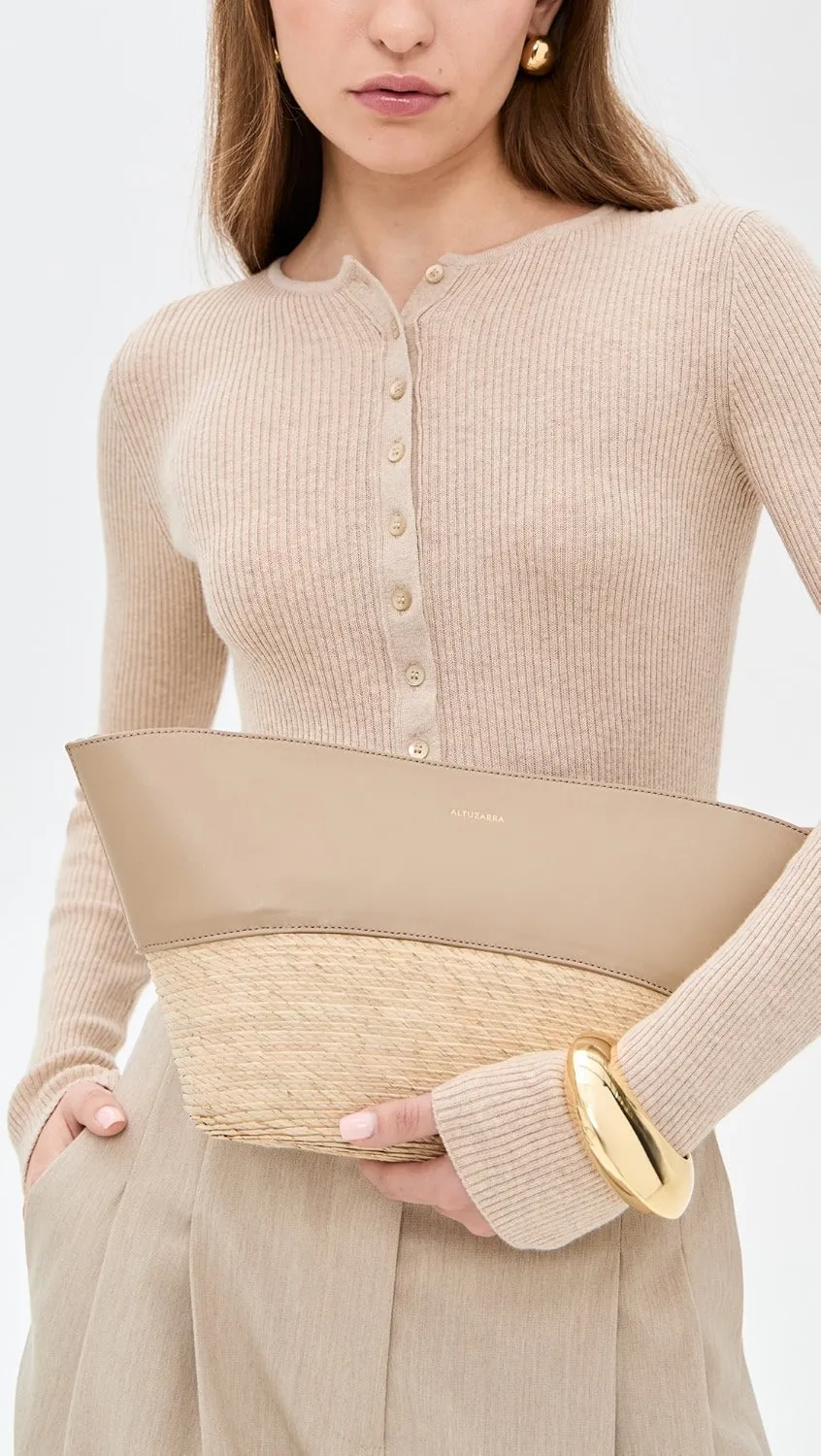 ALTUZARRA BASKET CLUTCH