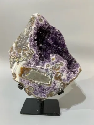 Amethyst Geode on Stand
