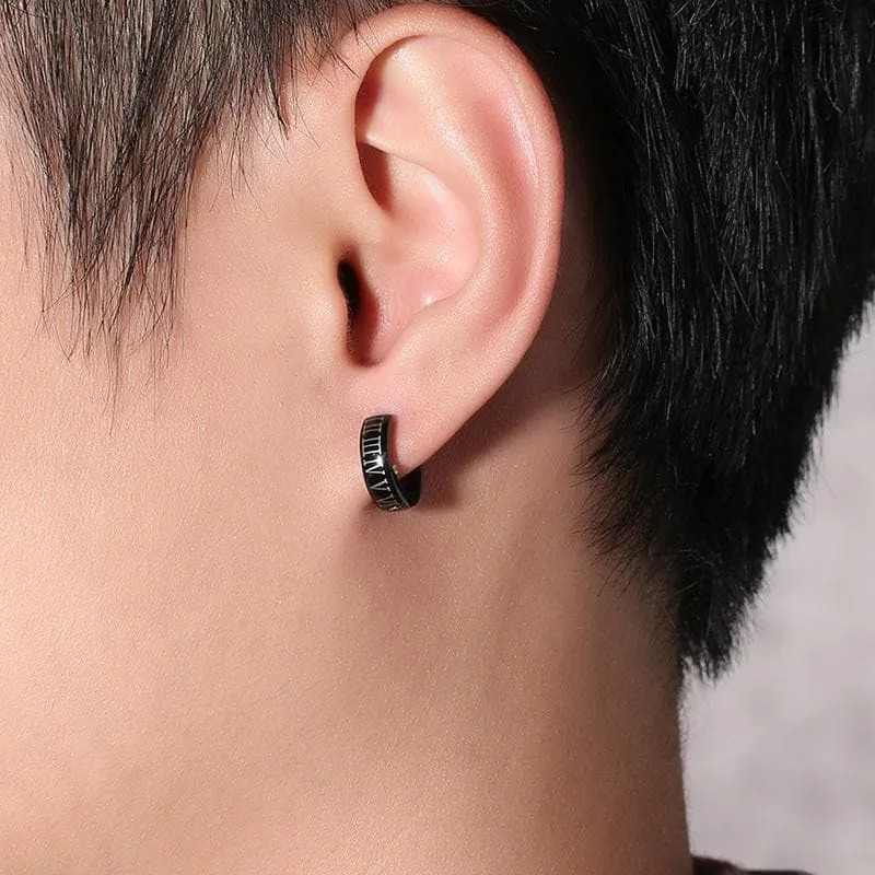 Ancient Greece Roman Numerals Earrings