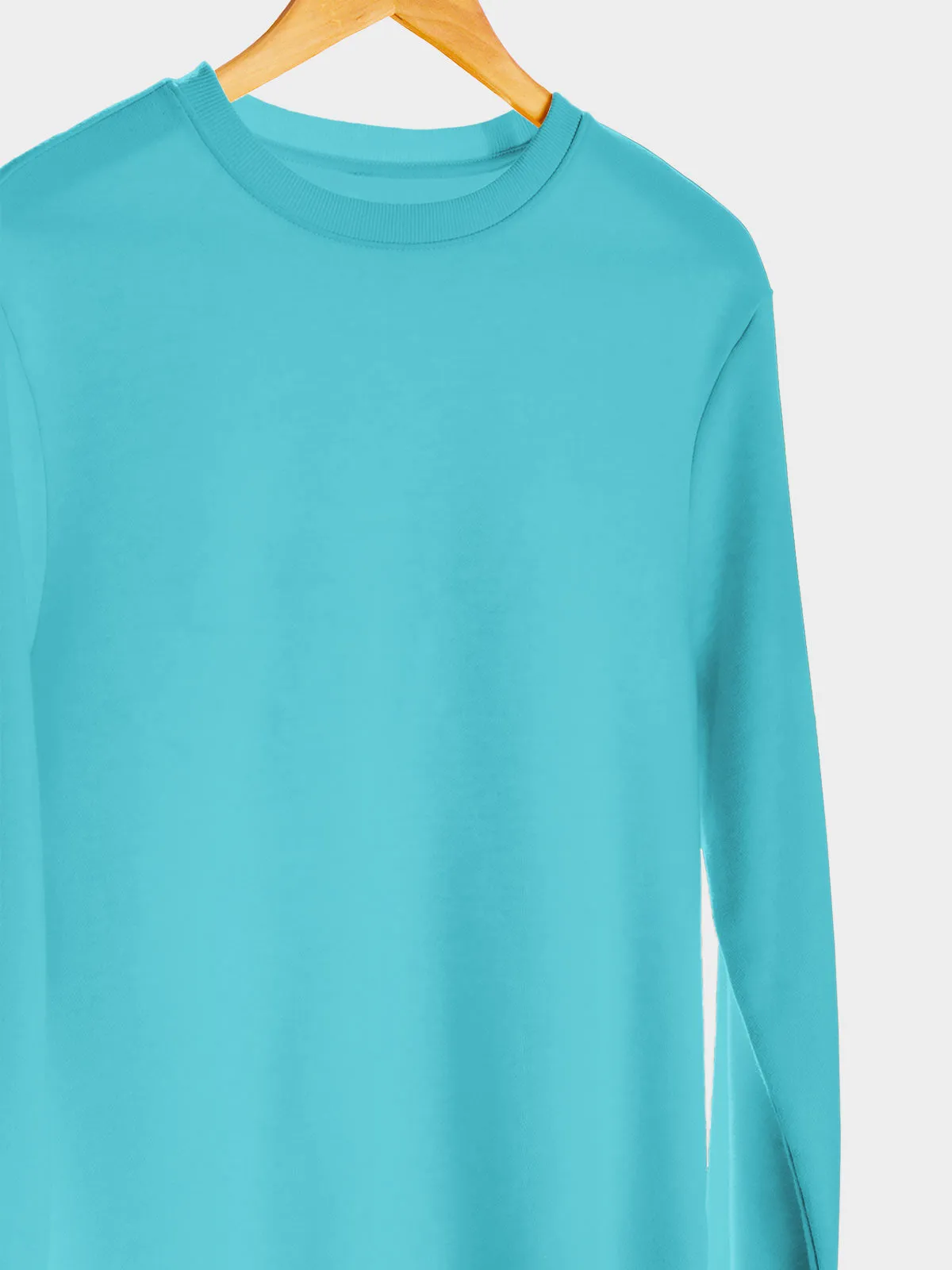 Arctic Blue Plain Sweatshirt