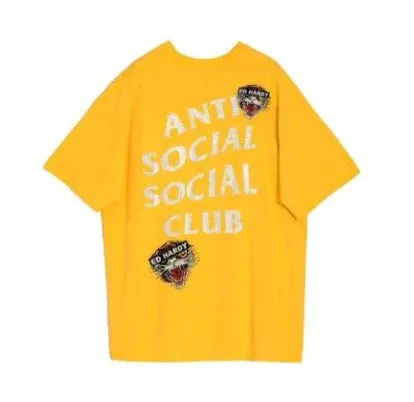 ASSC X ED HARDY YELLOW TEE