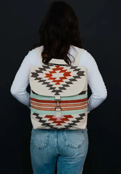 Aztec Woven Backpacks