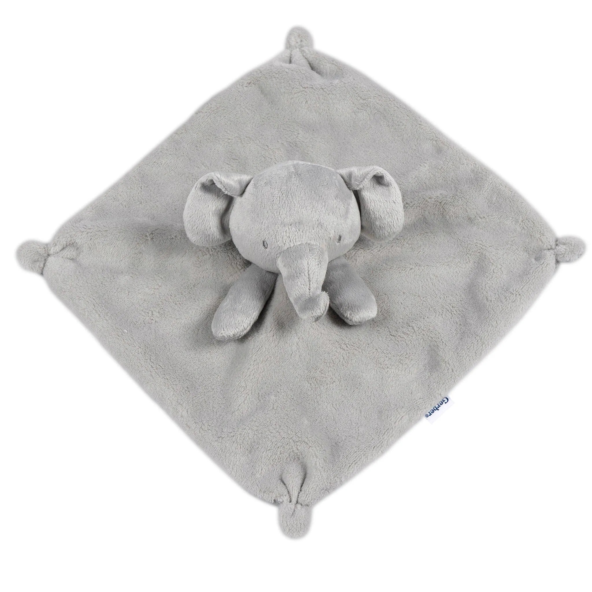 Baby Neutral Elephant Security Blanket