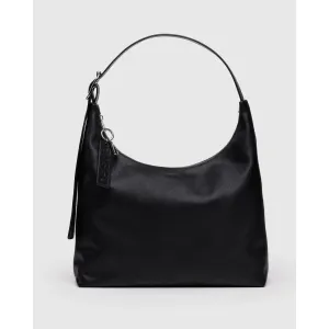 Baggu - Recycled Leather Shoulder bag - Black