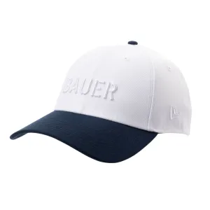Bauer New Era 9Forty Two Tone Hat - White/Navy