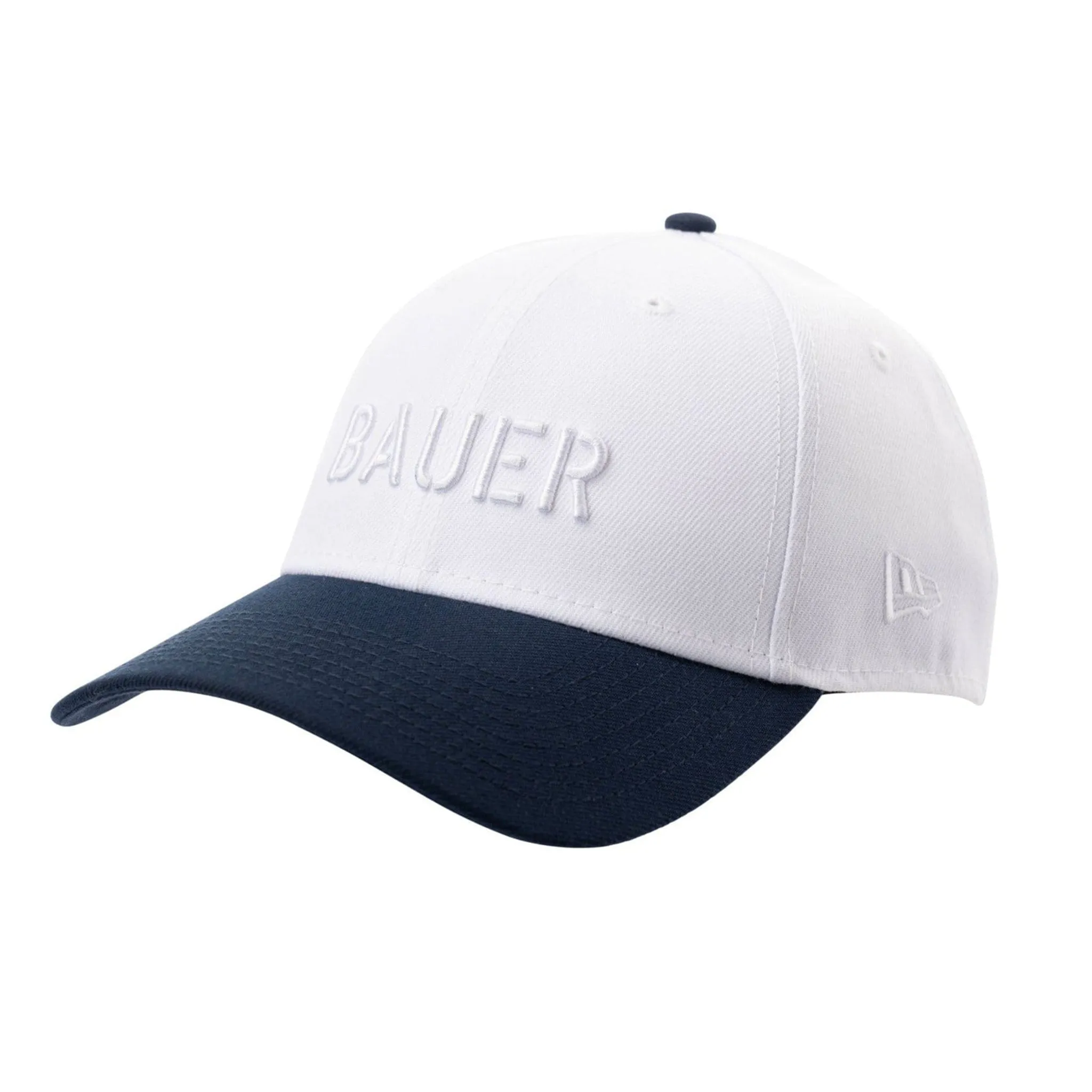 Bauer New Era 9Forty Two Tone Hat - White/Navy