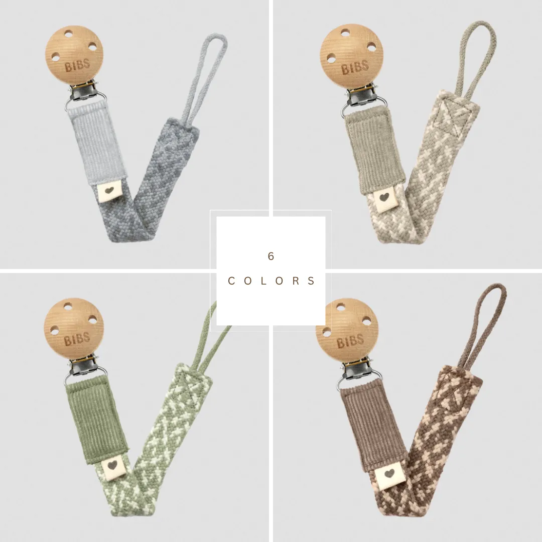 BIBS Pacifier Clip | Paci Braid | 6 Colors