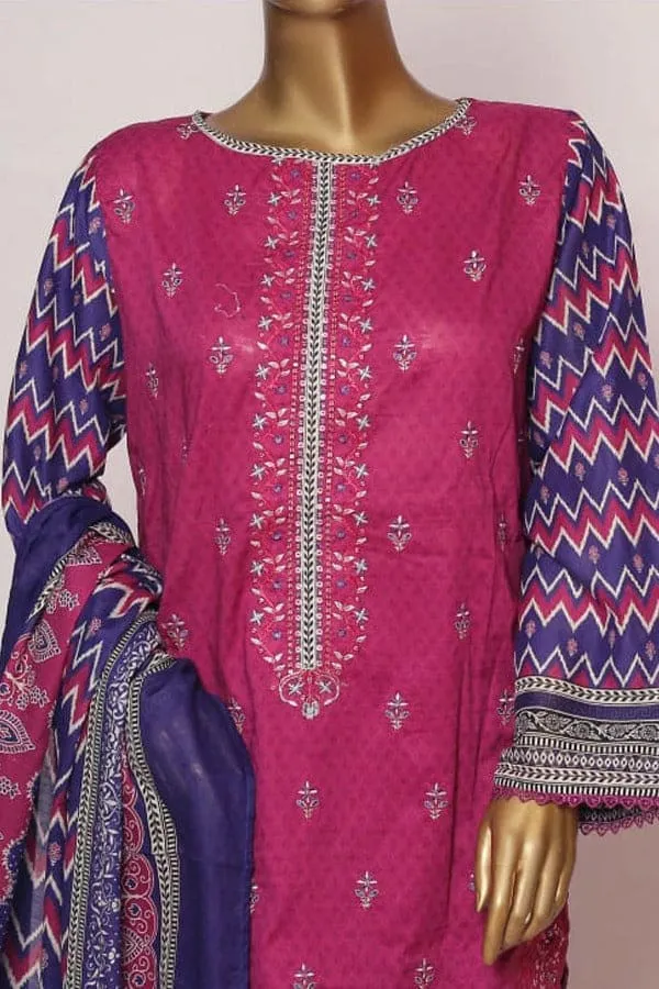 Bin Saeed 3 Piece Embroidered Stitched Suit