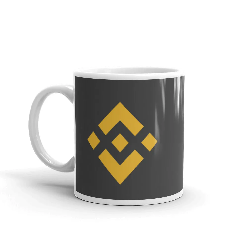Binance glossy mug