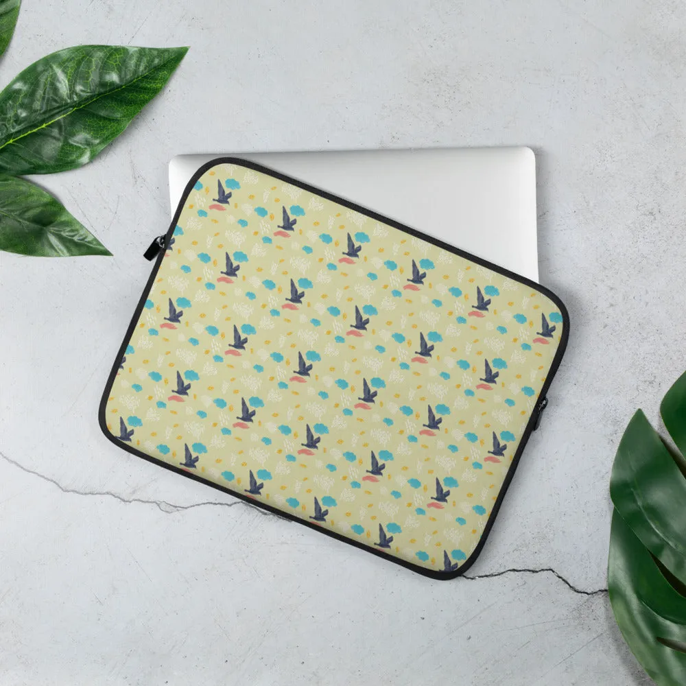 Birds Spring Laptop Case