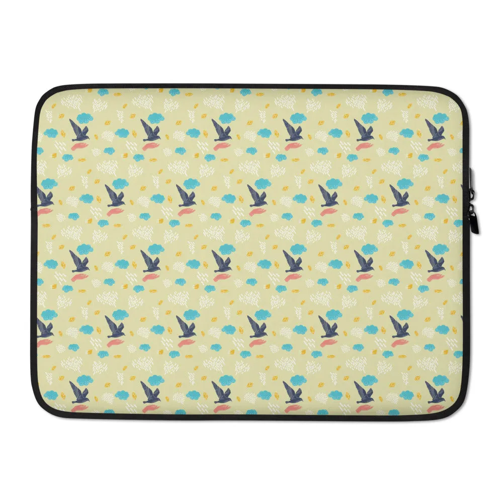 Birds Spring Laptop Case