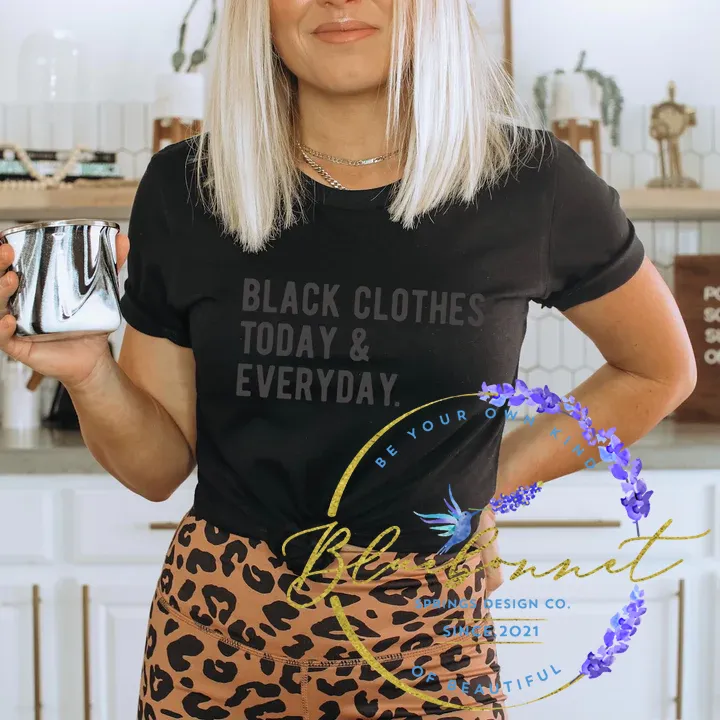 Black Clothes Today & Everyday