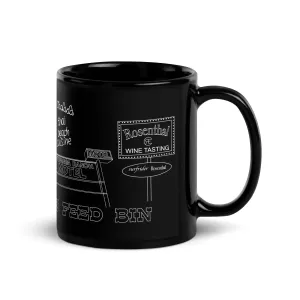 Black Glossy Mug