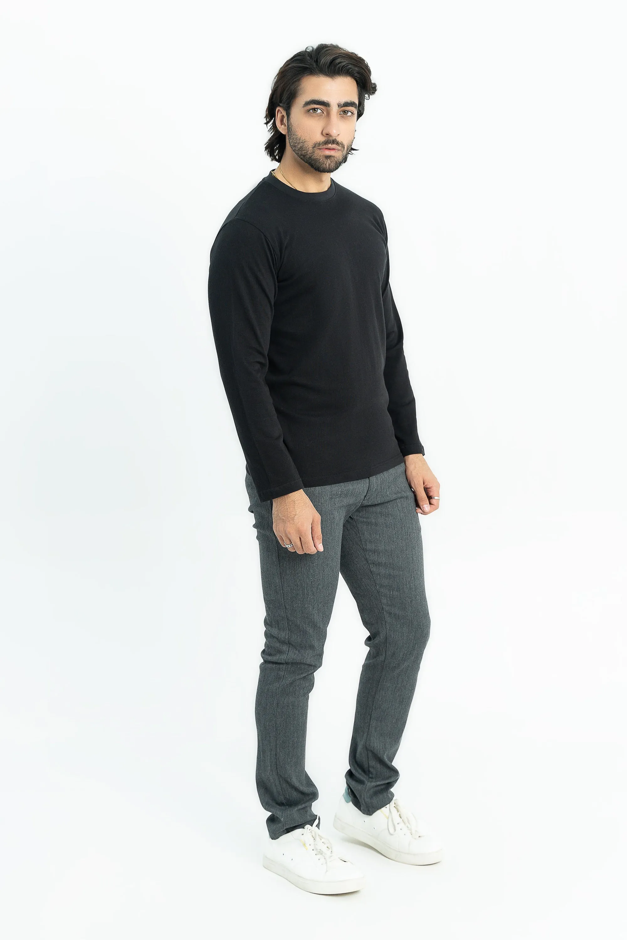 Black Jersey Shirt