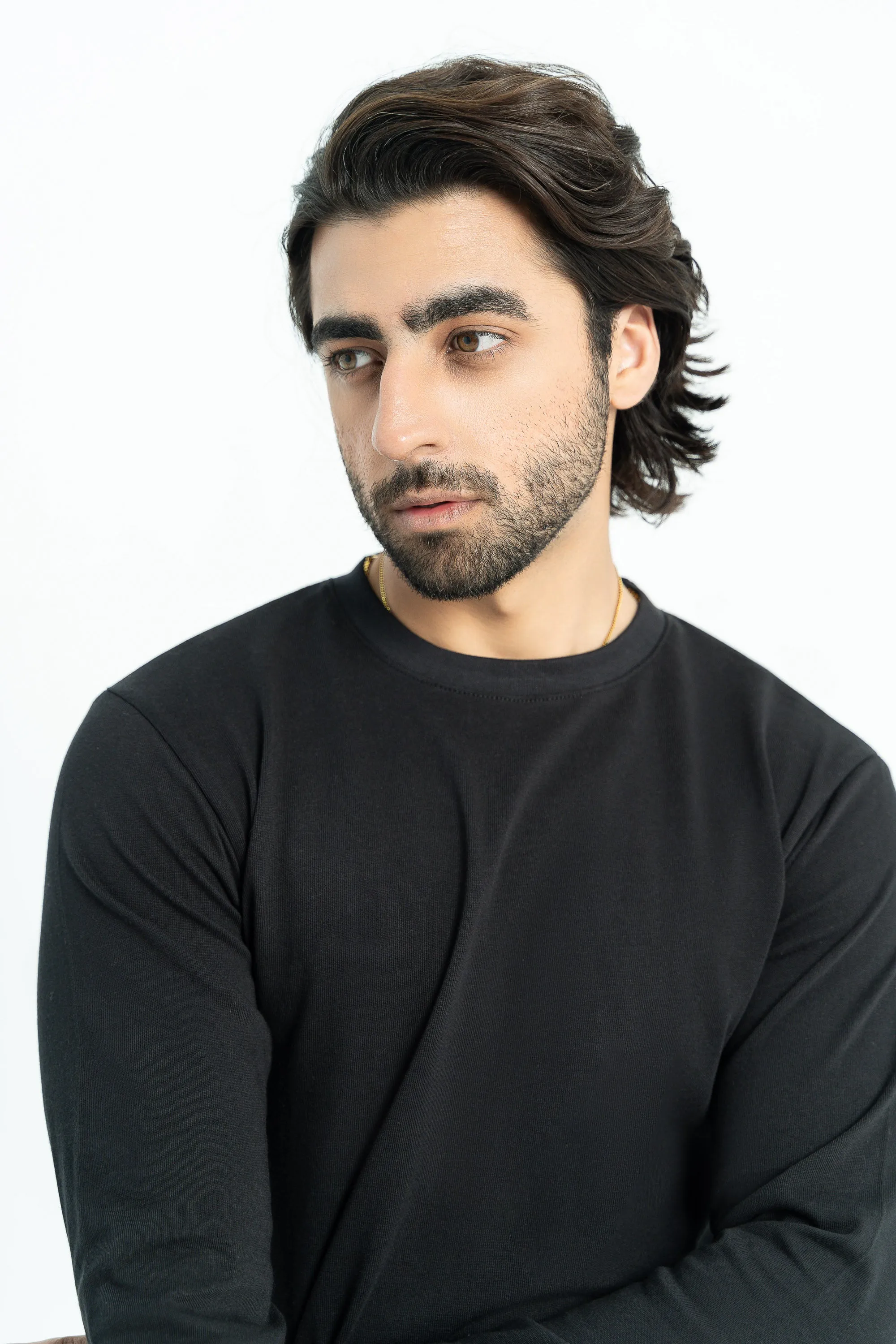 Black Jersey Shirt